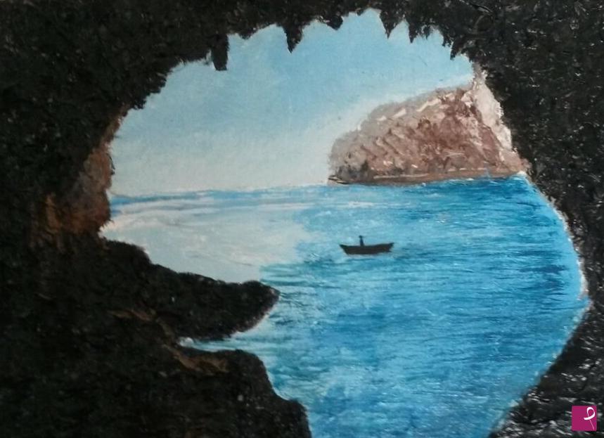 quadri in vendita online - Grotta Zinzulusa - Castro