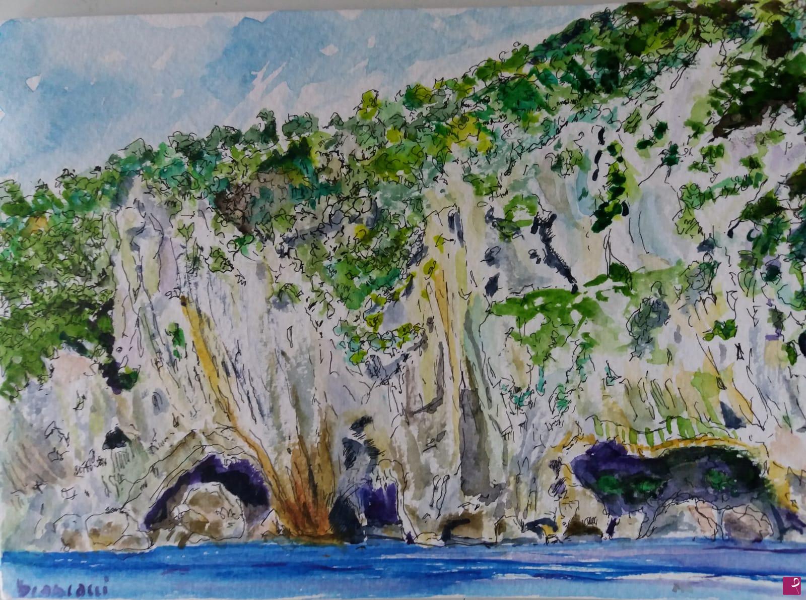 quadri in vendita online - grotte del bue marino