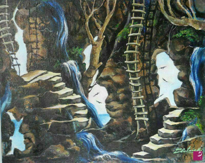 quadri in vendita online - Grotte nascoste