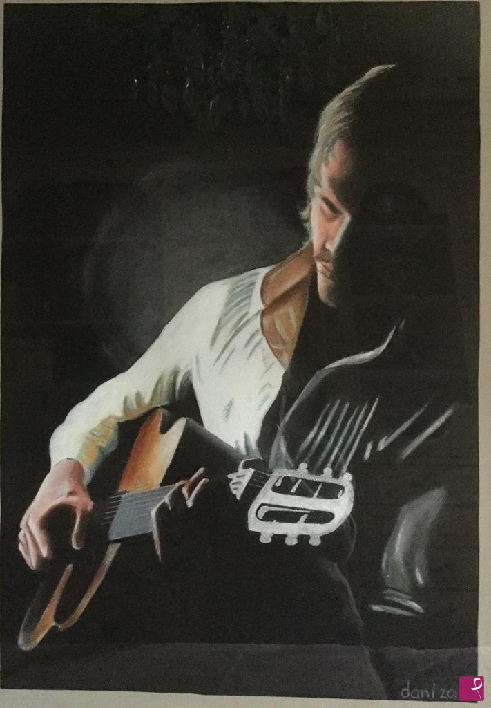 quadri in vendita online - Guitar 