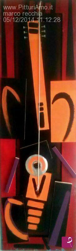 quadri in vendita online - "GUITAR"