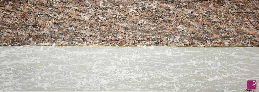 quadri in vendita online - Half Marble. 