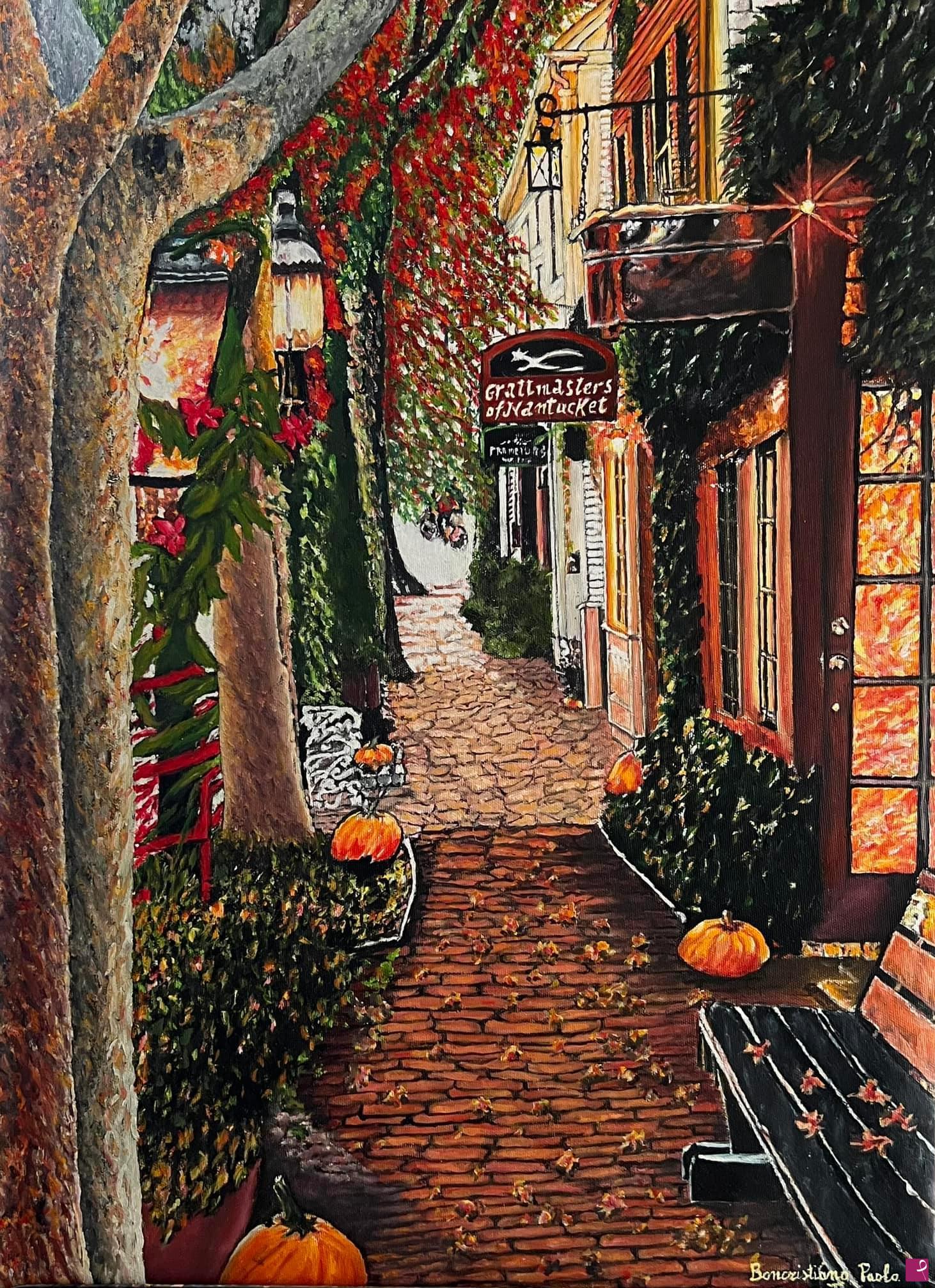 quadri in vendita online - Halloween Street 