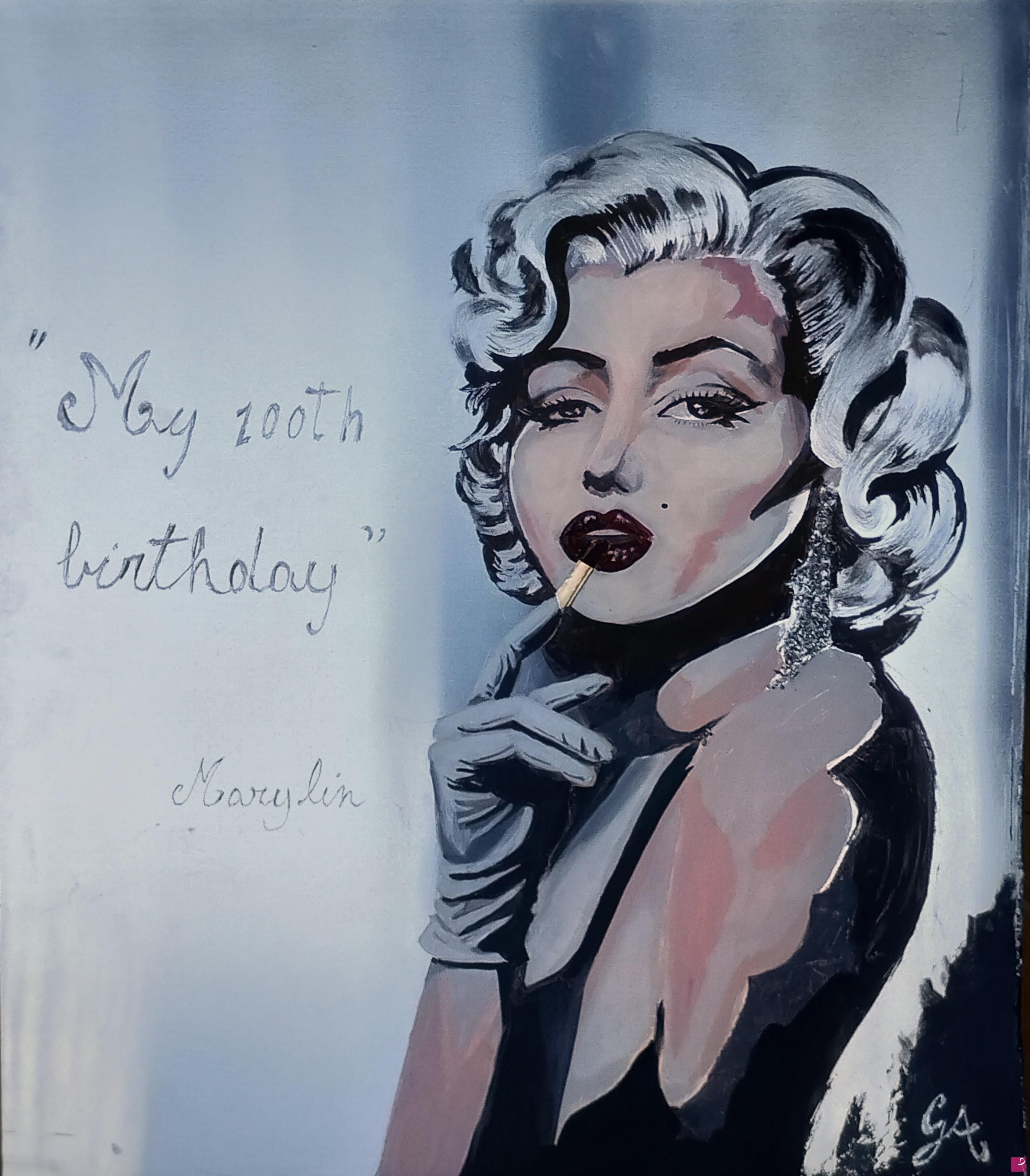 quadri in vendita online - Happy 100th birthday 