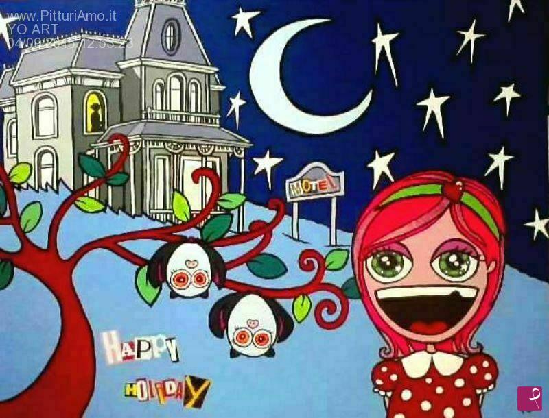 quadri in vendita online - Happy Holiday
