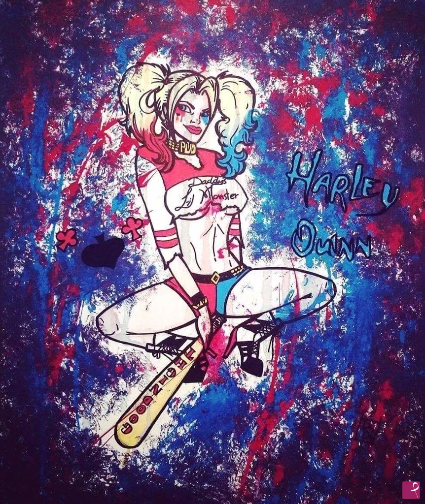 quadri in vendita online - "Harley Quinn"
