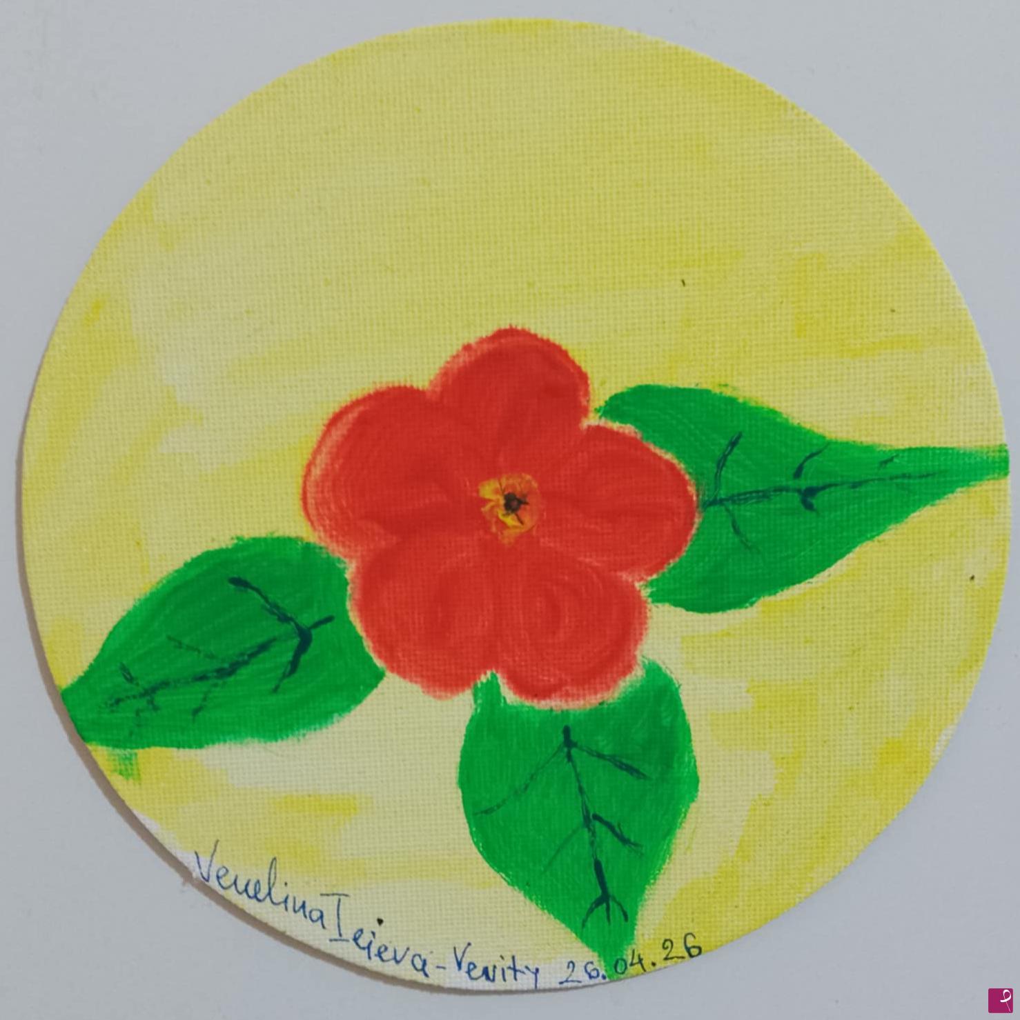 quadri in vendita online - Hawaian flower