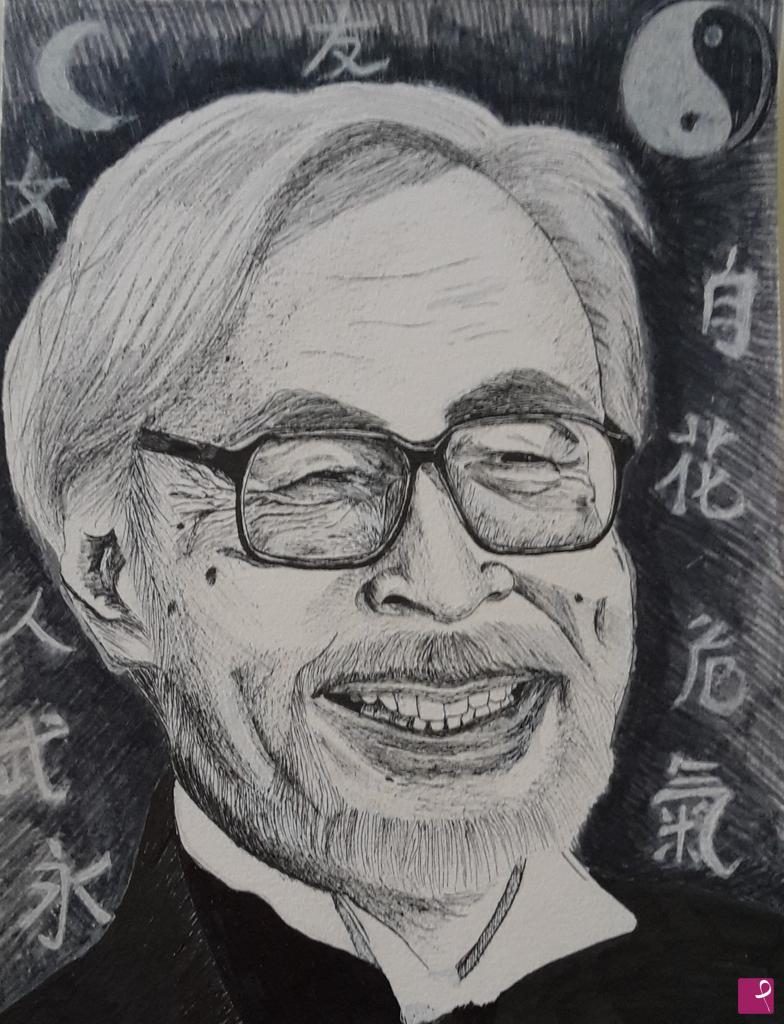 quadri in vendita online - Hayao Myiazaki