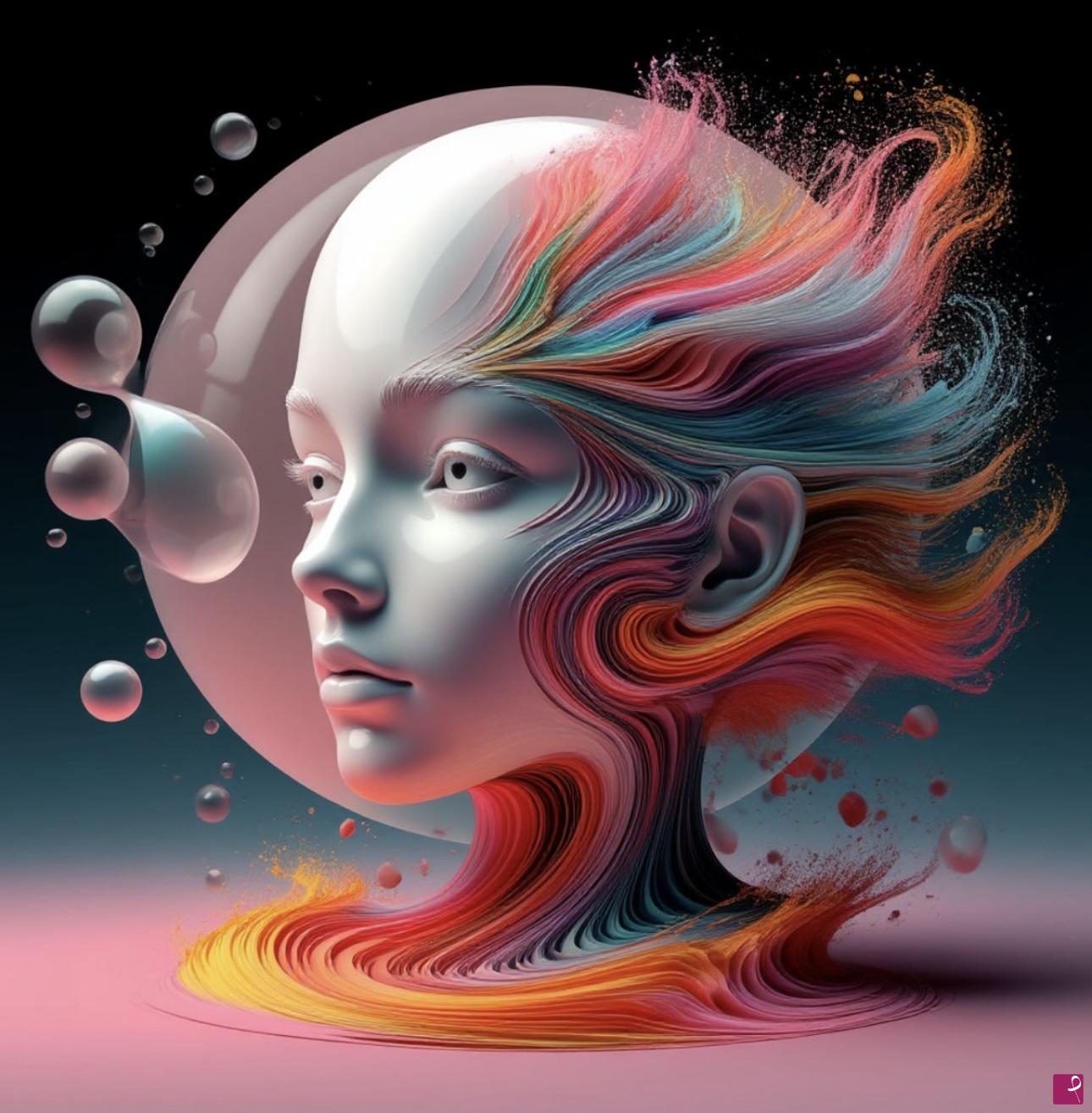 quadri in vendita online - Head art boy