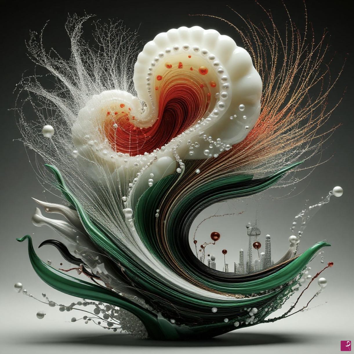 quadri in vendita online - Heart of the flower