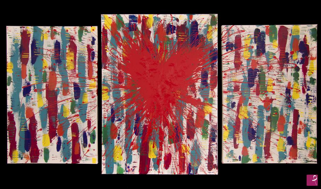 quadri in vendita online - Heart's colors