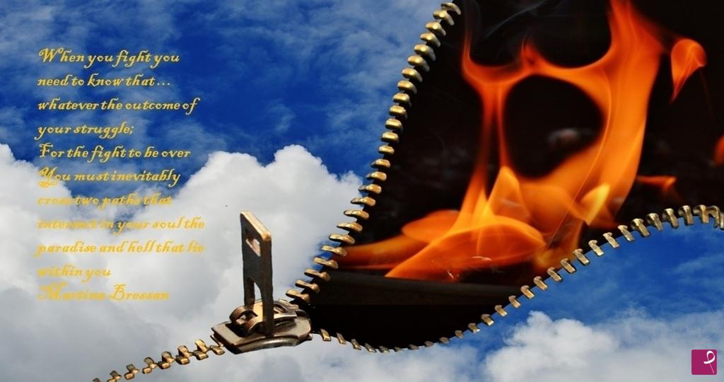 quadri in vendita online - heaven and hell 