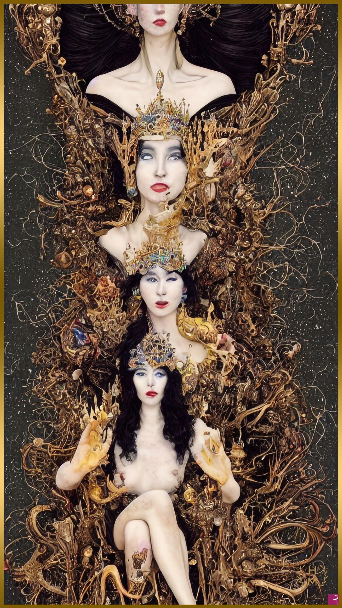 quadri in vendita online - HEL MORT's Midnight Pleasure®