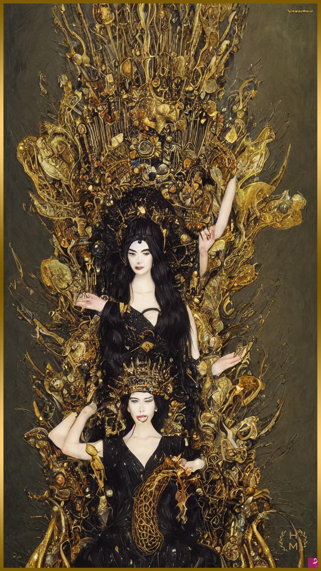 quadri in vendita online - HEL MORT's Midnight Pleasure®