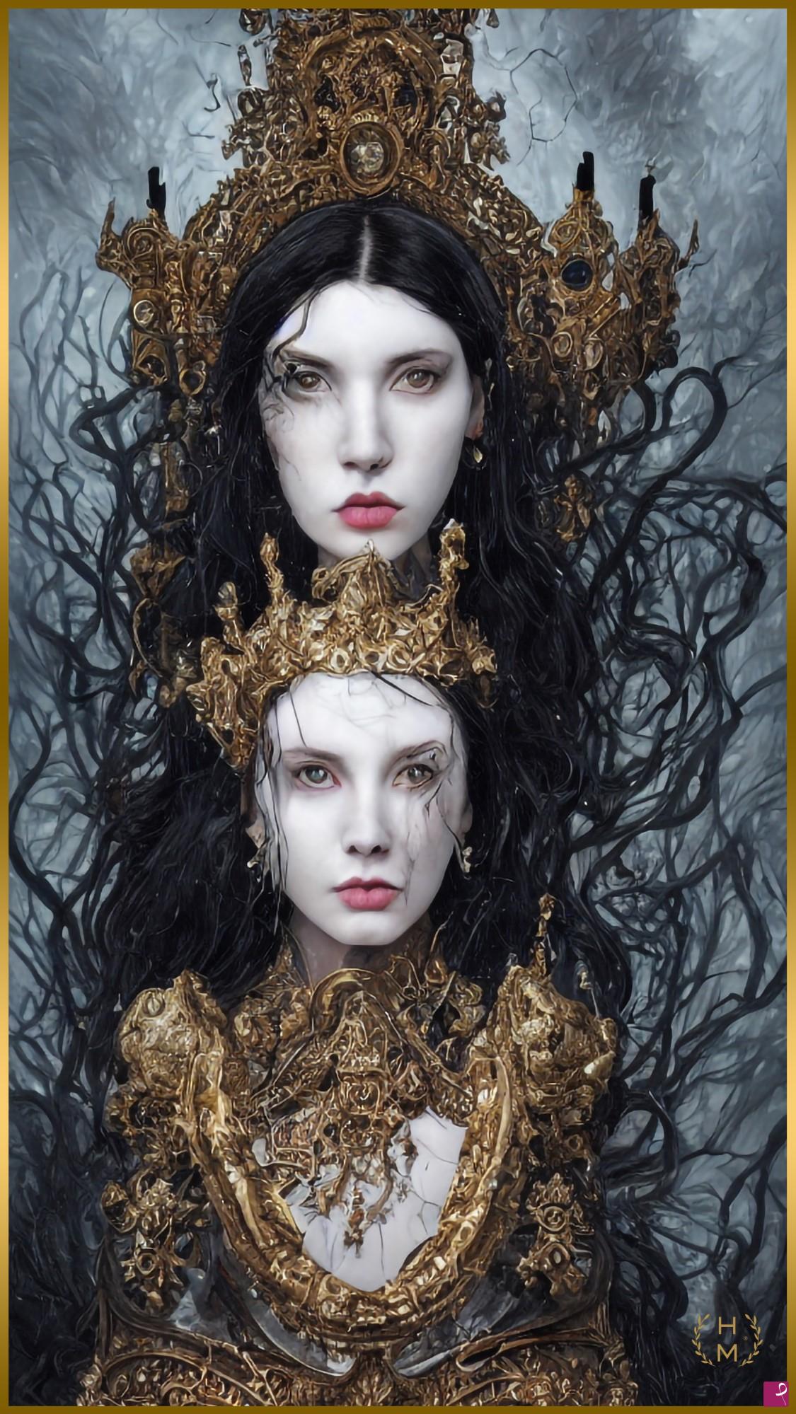 quadri in vendita online - HEL MORT's Vampire Kiss® 