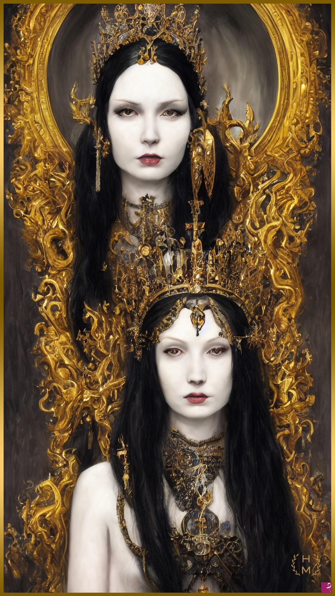 quadri in vendita online - HEL MORT's Vampire Kiss® 