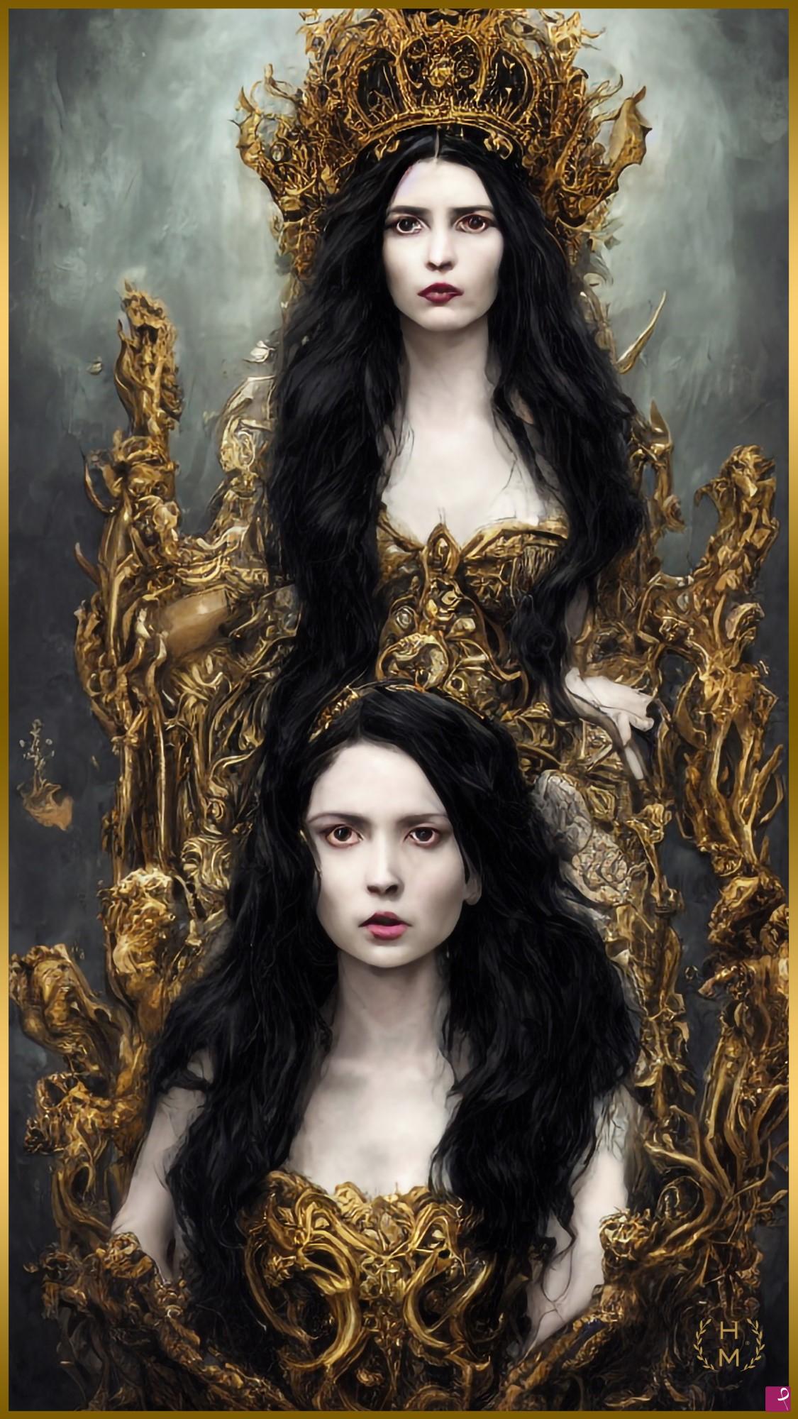 quadri in vendita online - HEL MORT's Vampire Kiss® 