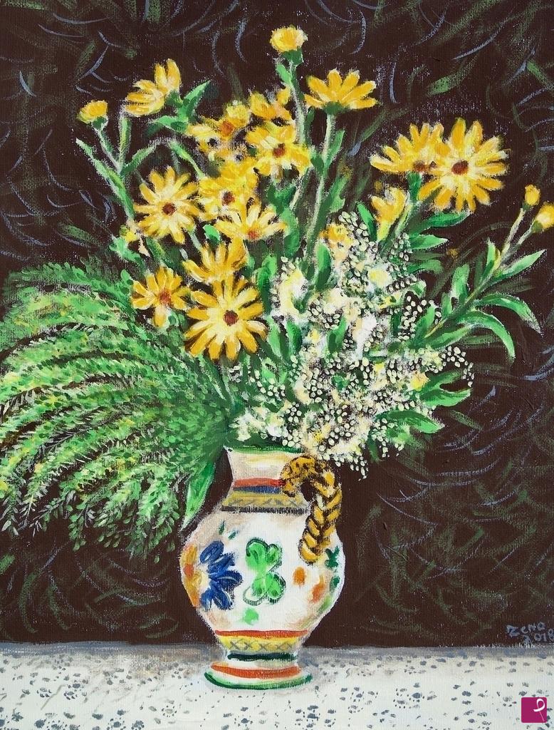 quadri in vendita online - Helianthus