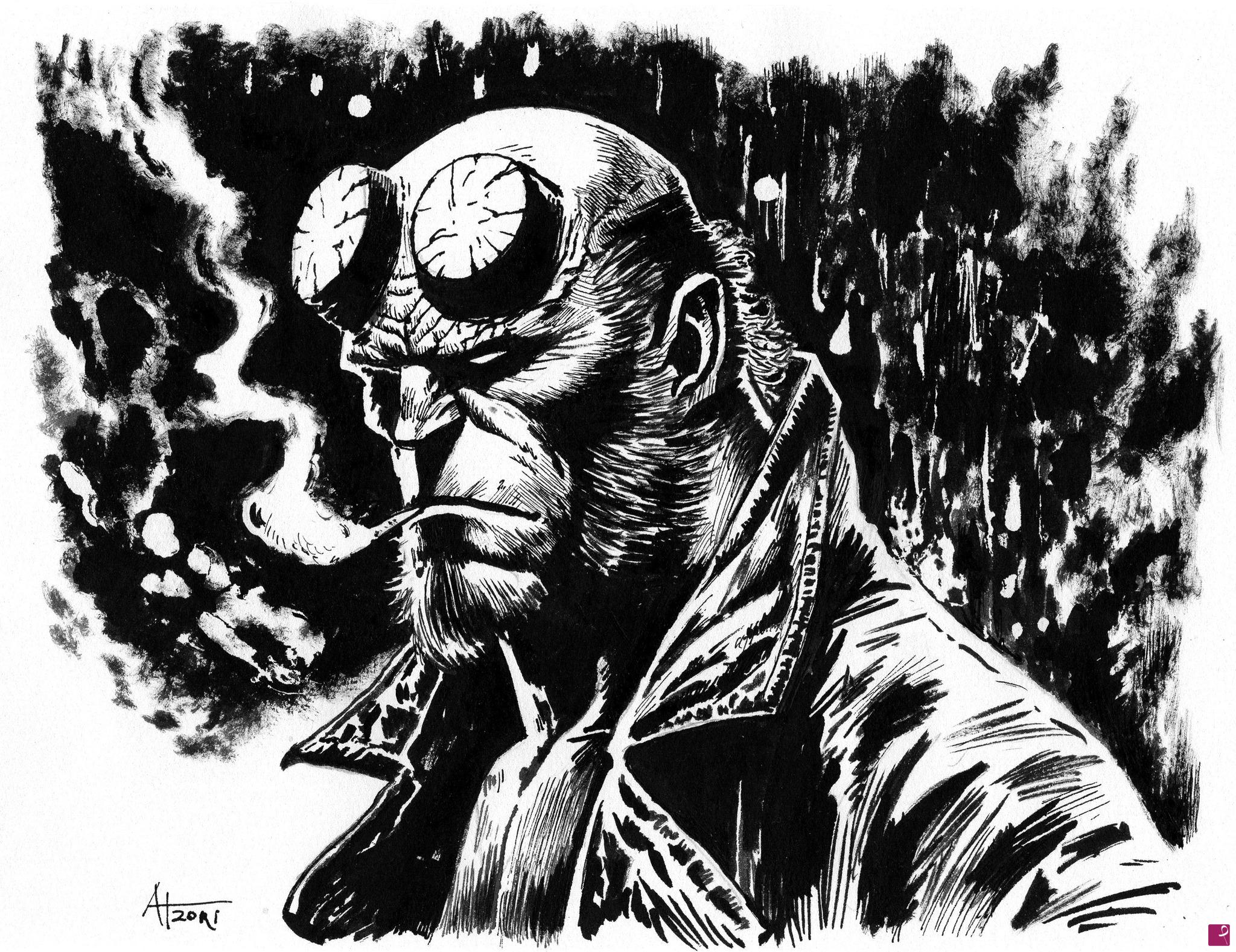 quadri in vendita online - HELLBOY N.1