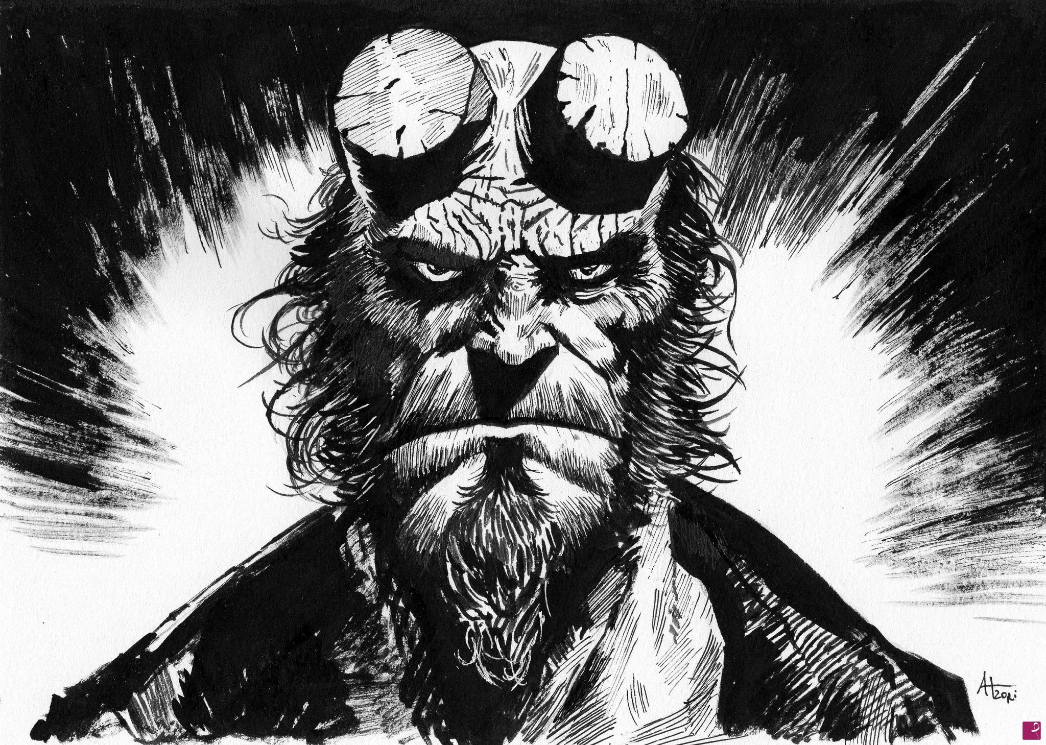 quadri in vendita online - HELLBOY N.2
