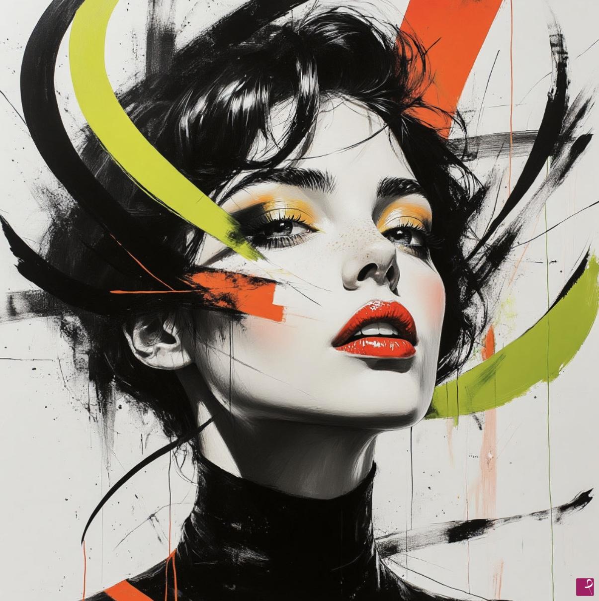 quadri in vendita online - Her portrait