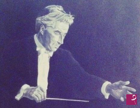quadri in vendita online - Herbert Von Karajan