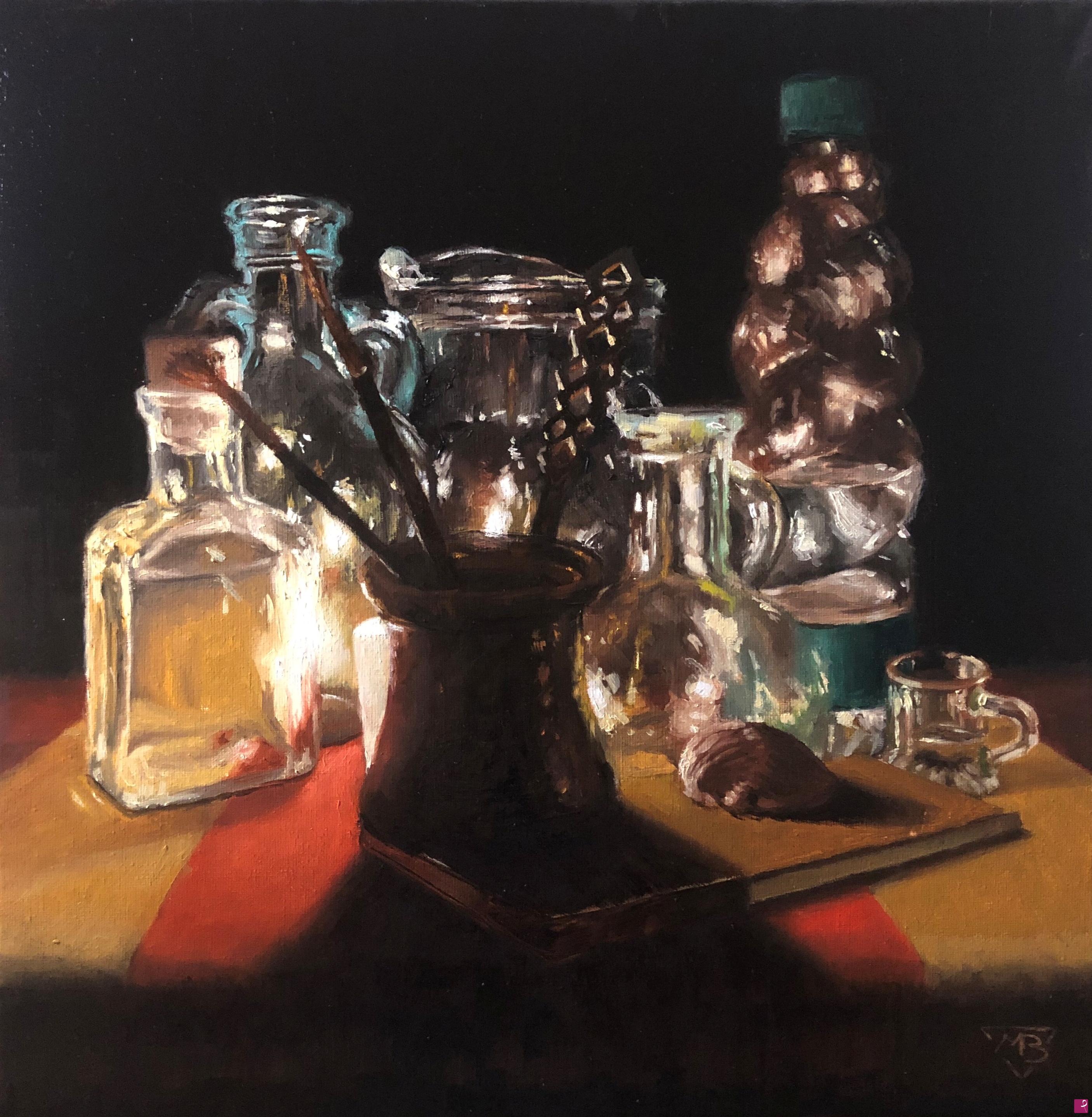 quadri in vendita online - Hidden candle