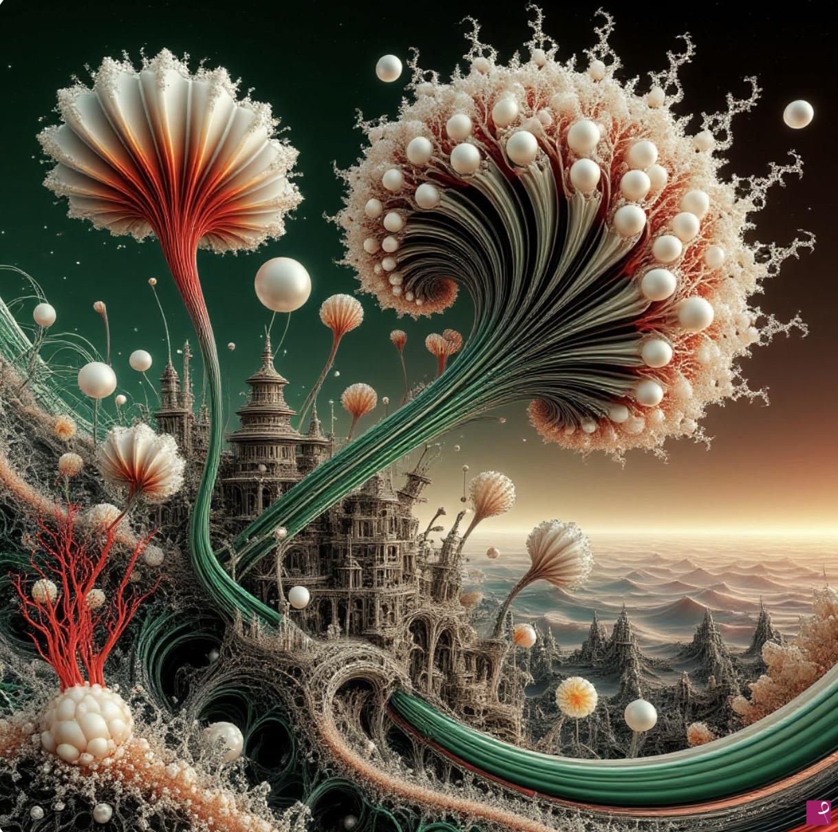 quadri in vendita online - High in the mountains
