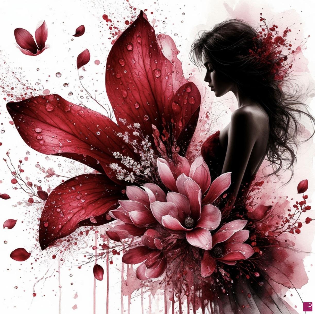 quadri in vendita online - His flowers 