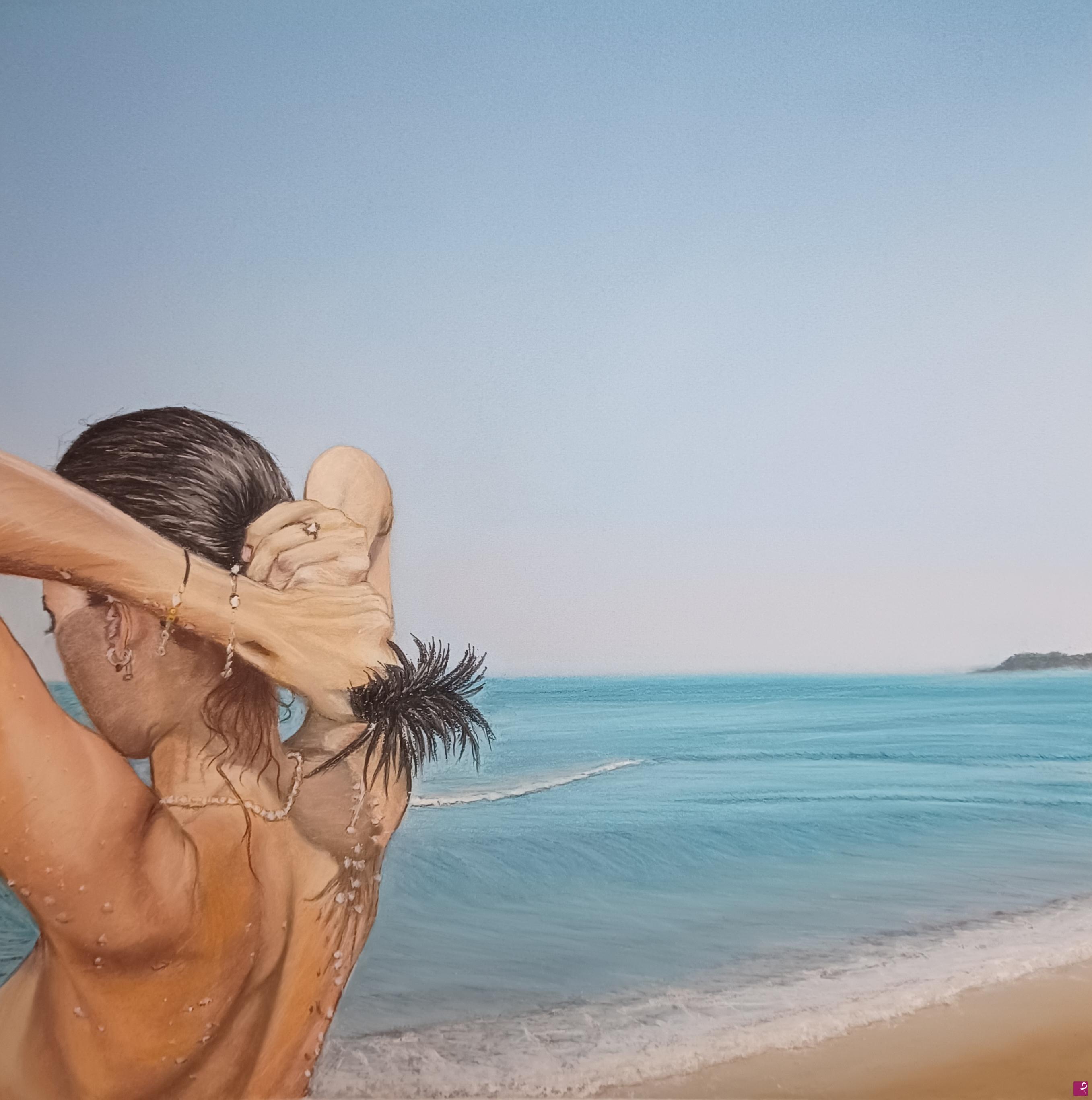 quadri in vendita online - Ho bisogno del mare perchè mi insegna(Palo Neruda)