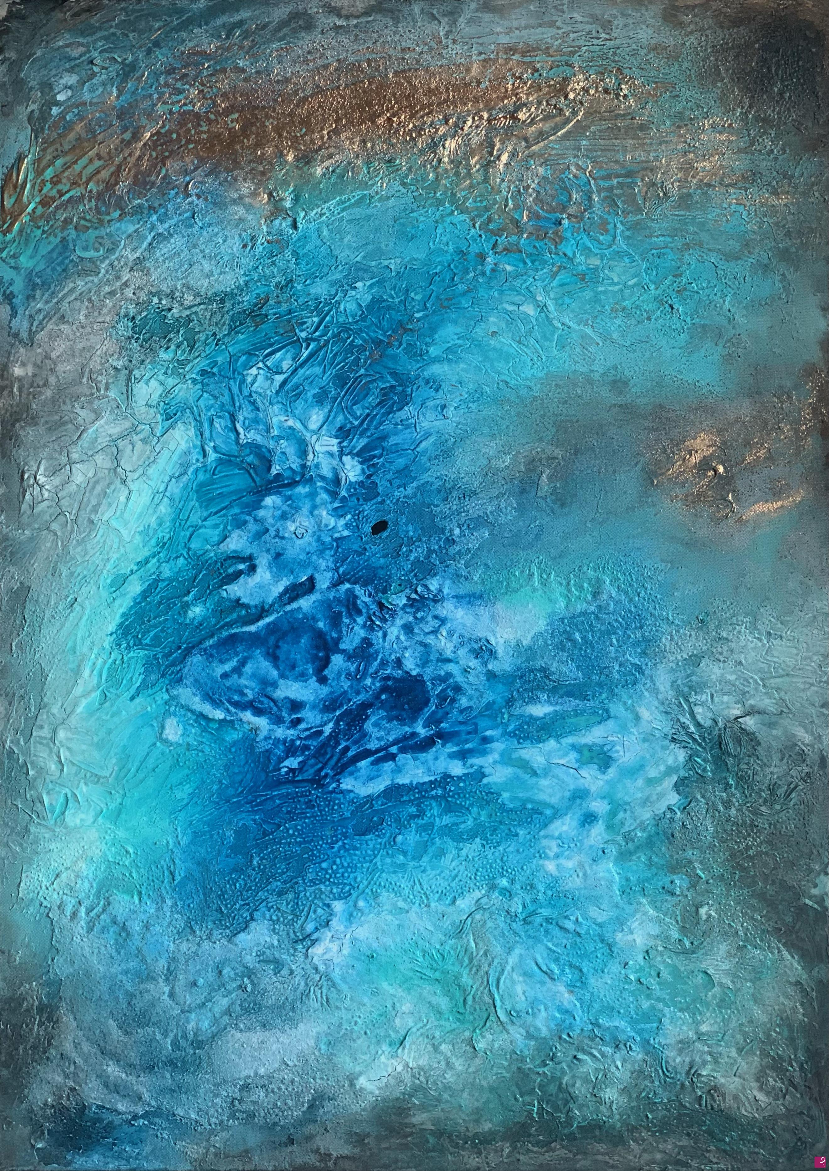 quadri in vendita online - "Hole in the Water"