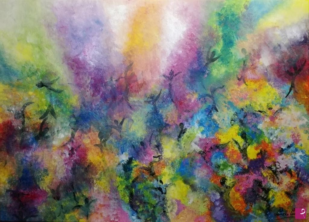 quadri in vendita online - HOLI-Festival dei colori