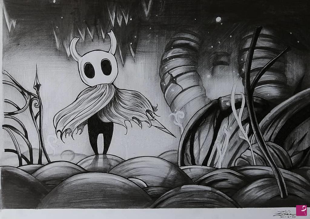 quadri in vendita online - Hollow Knight