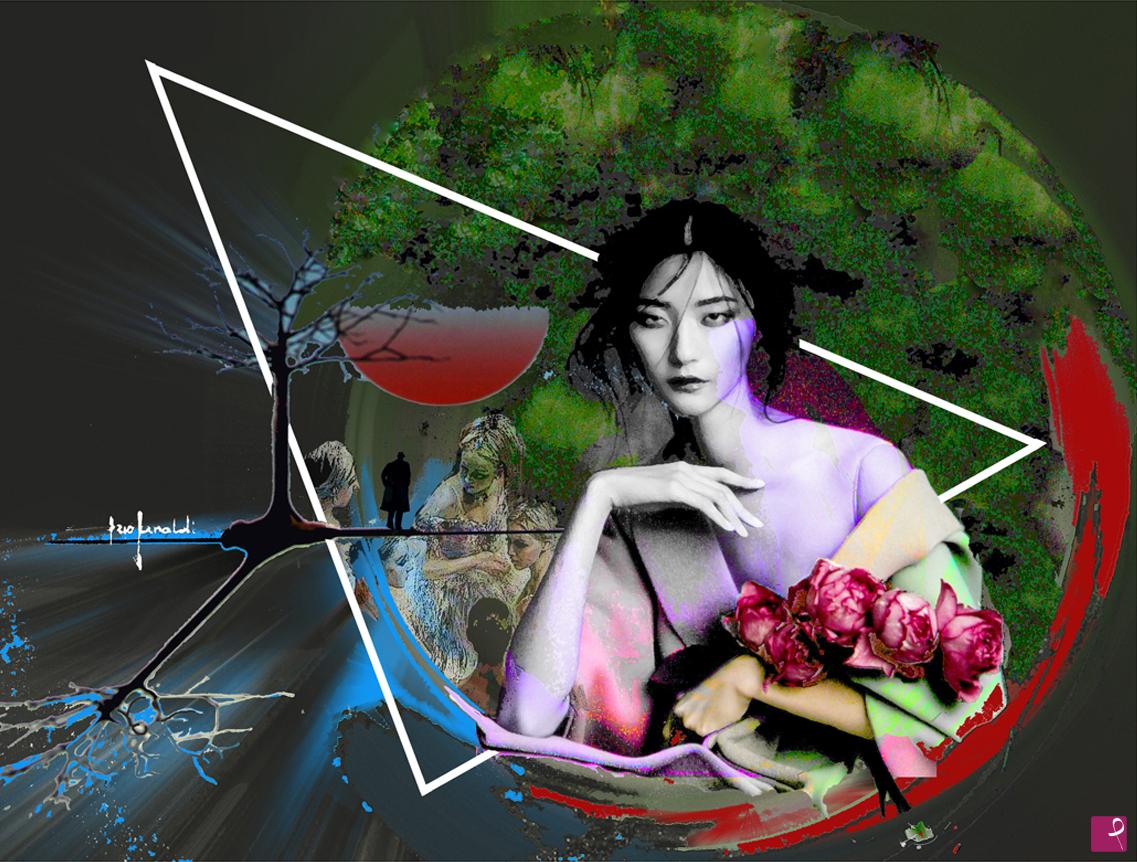 quadri in vendita online - HOMMAGE A' ZHANG JINGNA