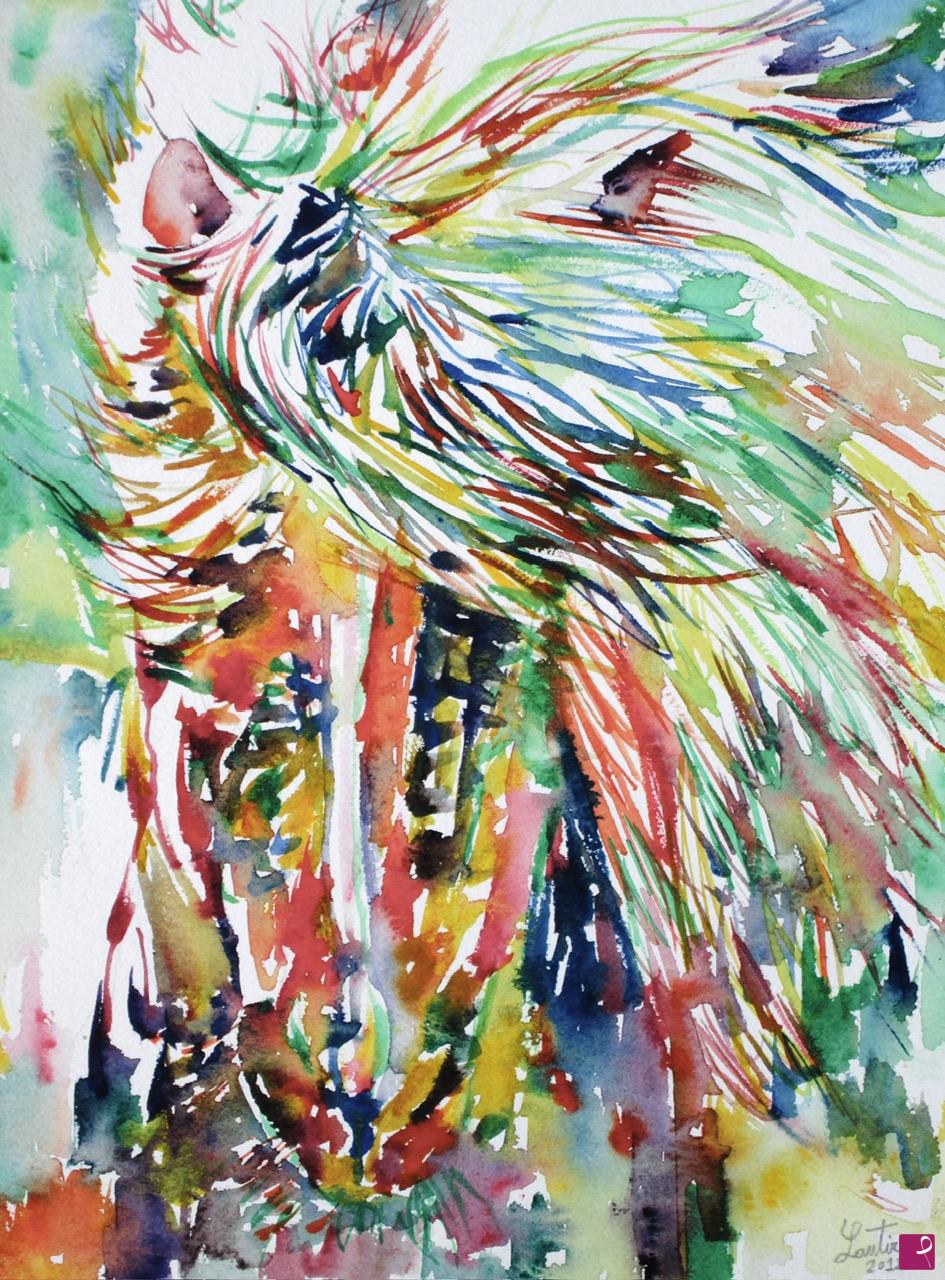 quadri in vendita online - HORSE PORTRAIT ( RITRATTO DI CAVALLO )