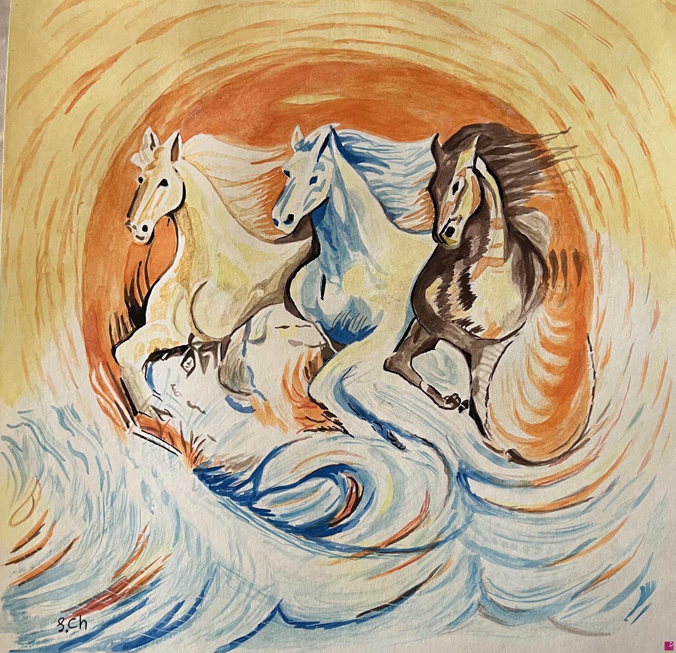 quadri in vendita online - Horses