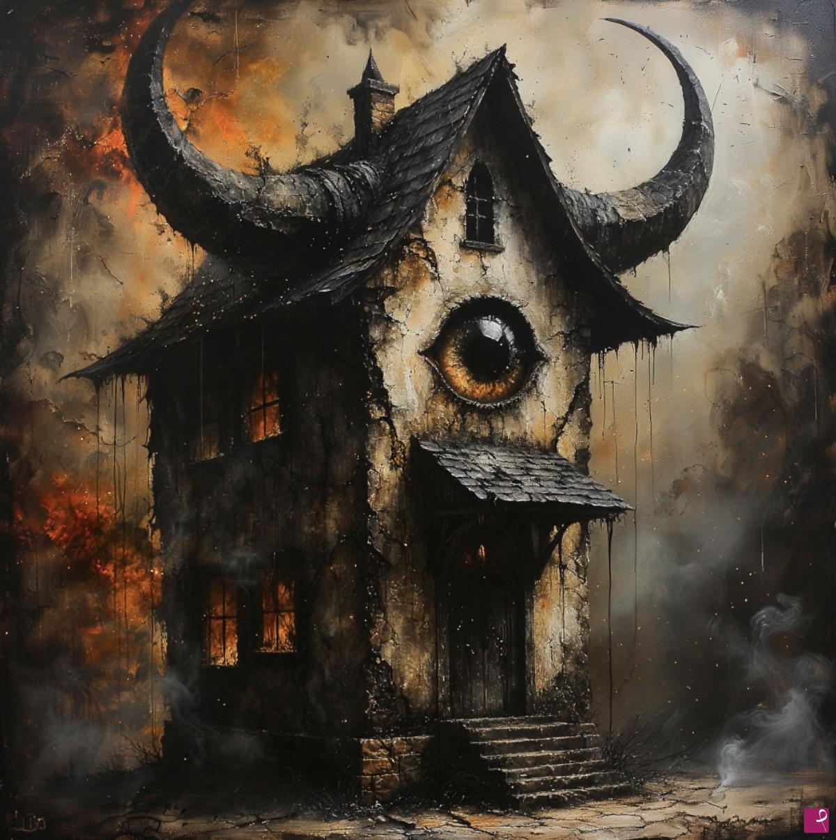 quadri in vendita online - House of satan