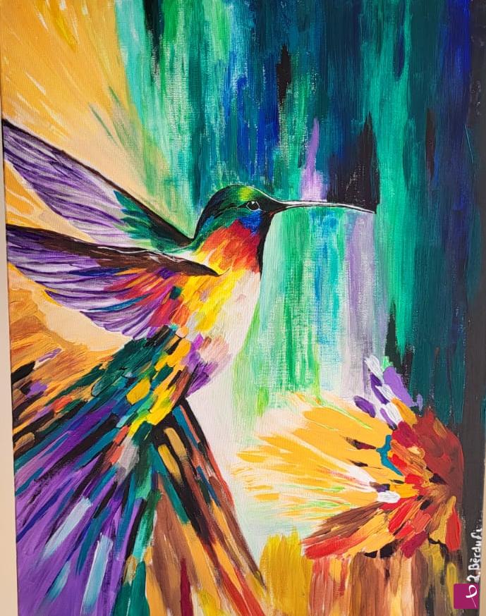 quadri in vendita online - Hummingbirds