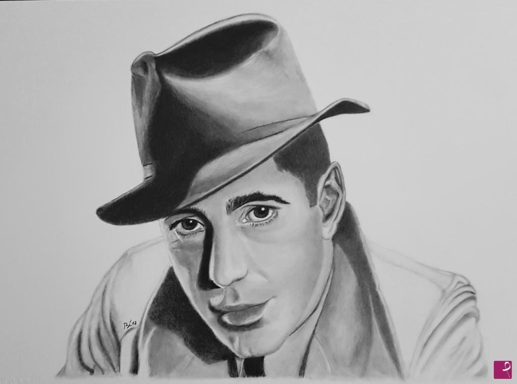 quadri in vendita online - Humphrey Bogart