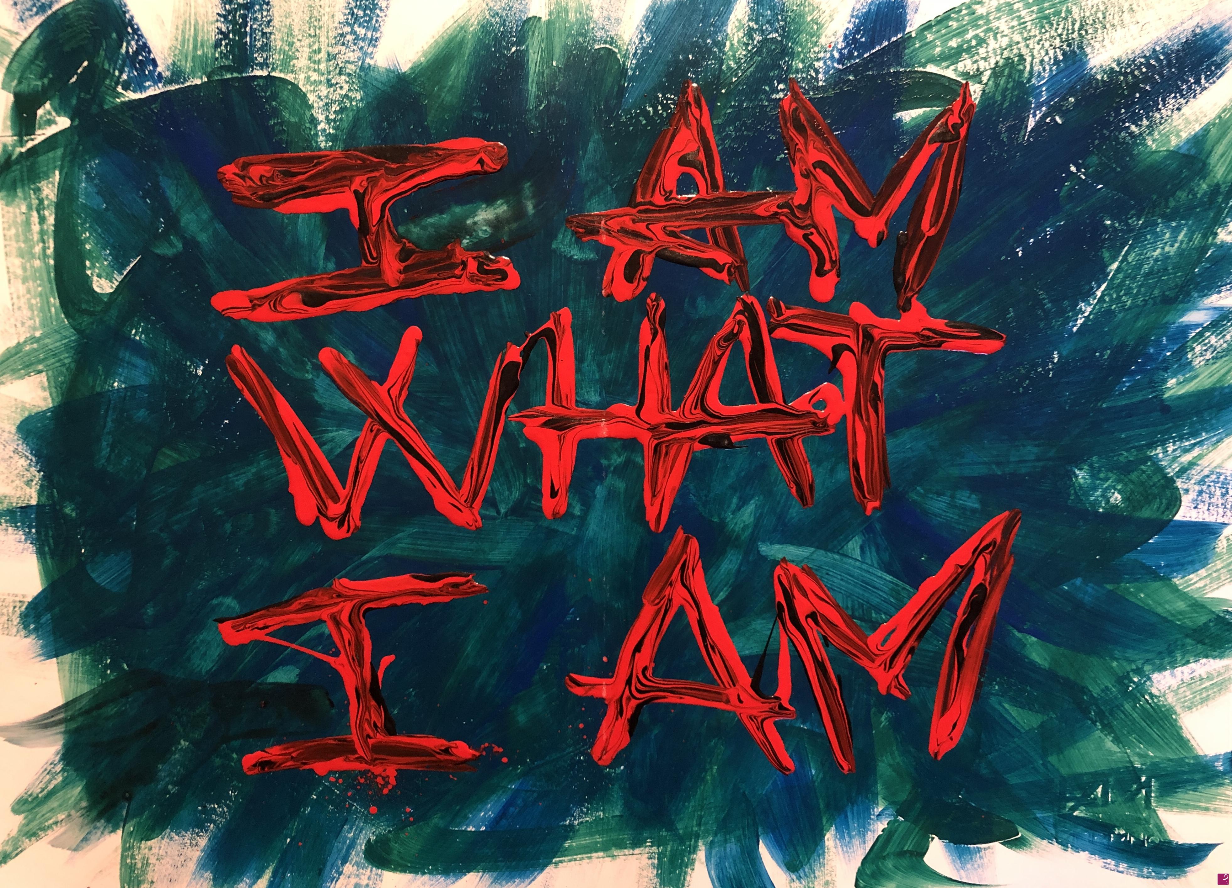 quadri in vendita online - I AM WHAT I AM
