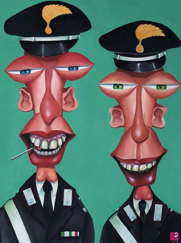 quadri in vendita online - i carabinieri