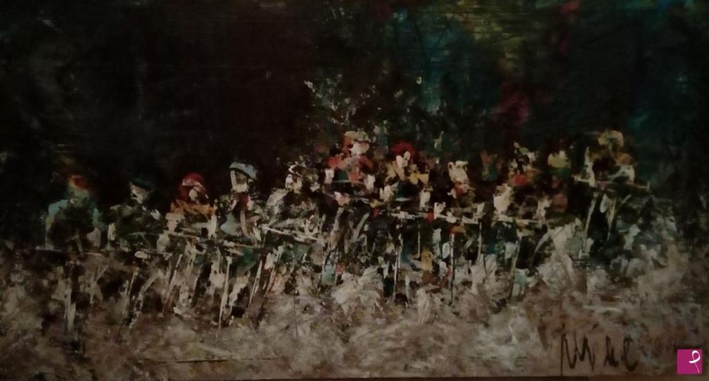 quadri in vendita online - I ciclisti