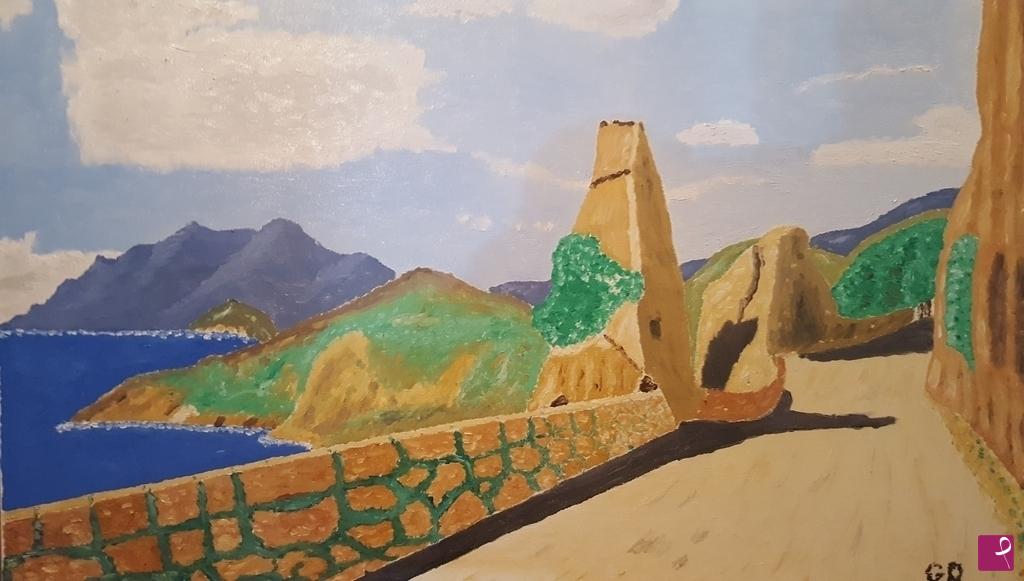 quadri in vendita online - I colori della Corsica