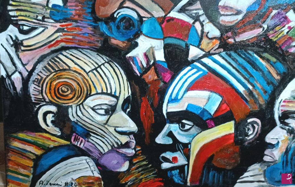 quadri in vendita online - I COLORI DELL'AFRICA