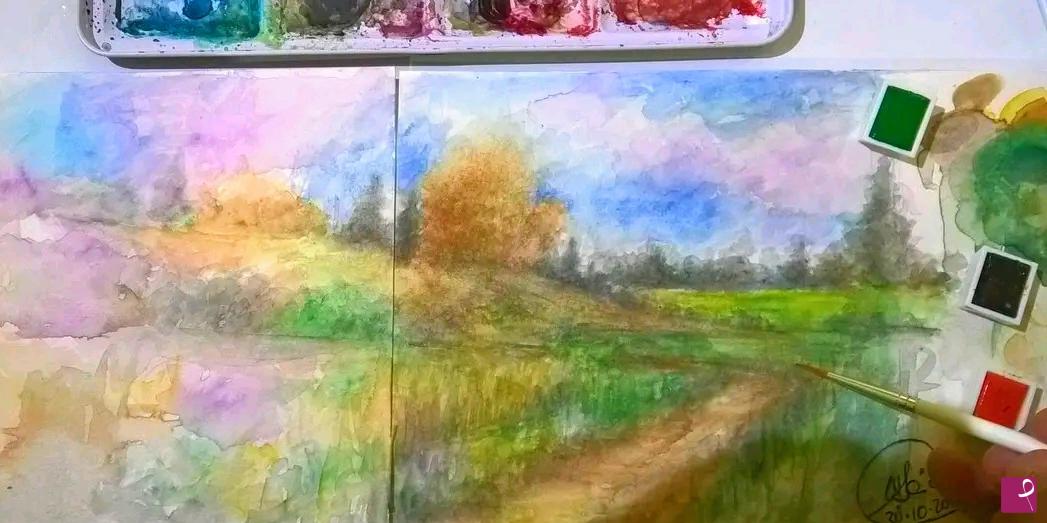 quadri in vendita online - I colori dell'autunno 