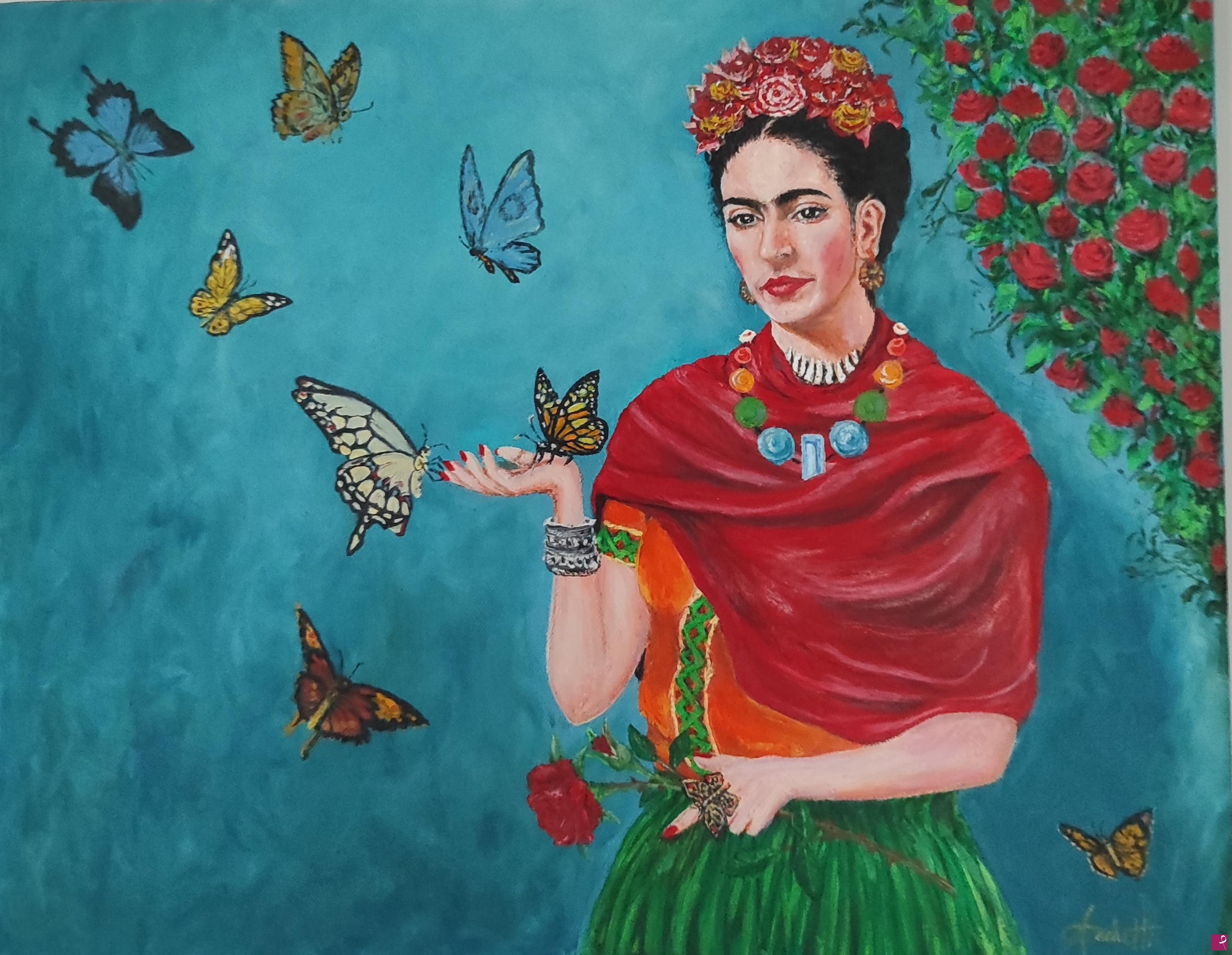quadri in vendita online - I colori di Frida 