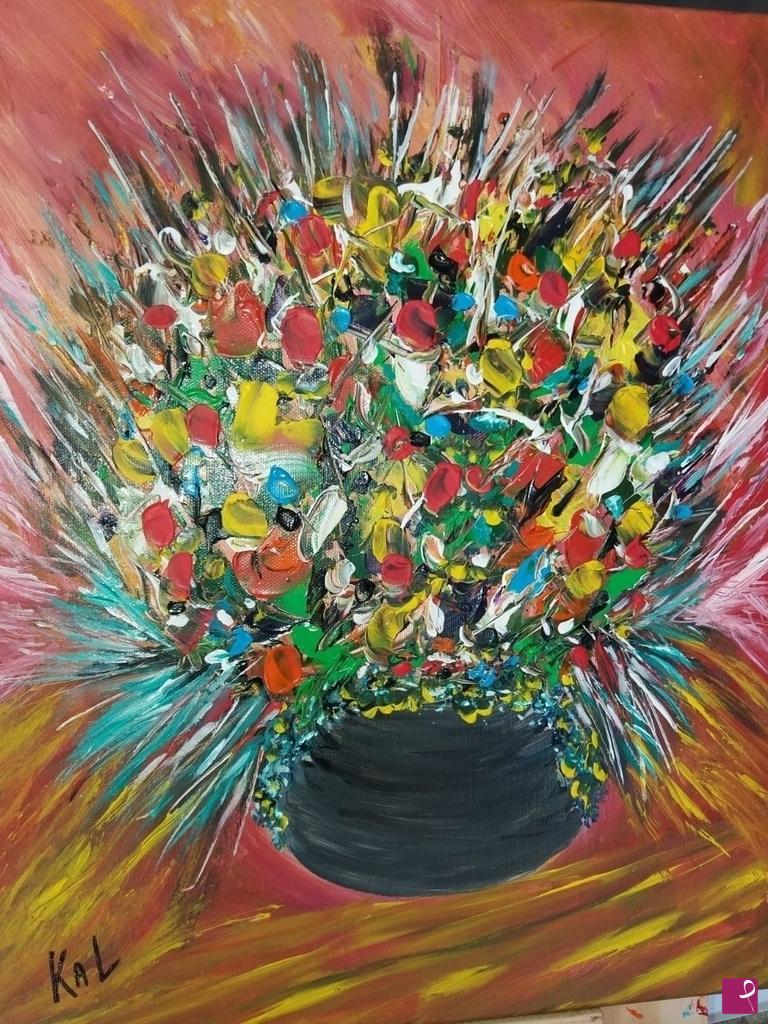 quadri in vendita online - I fiori dai mille colori