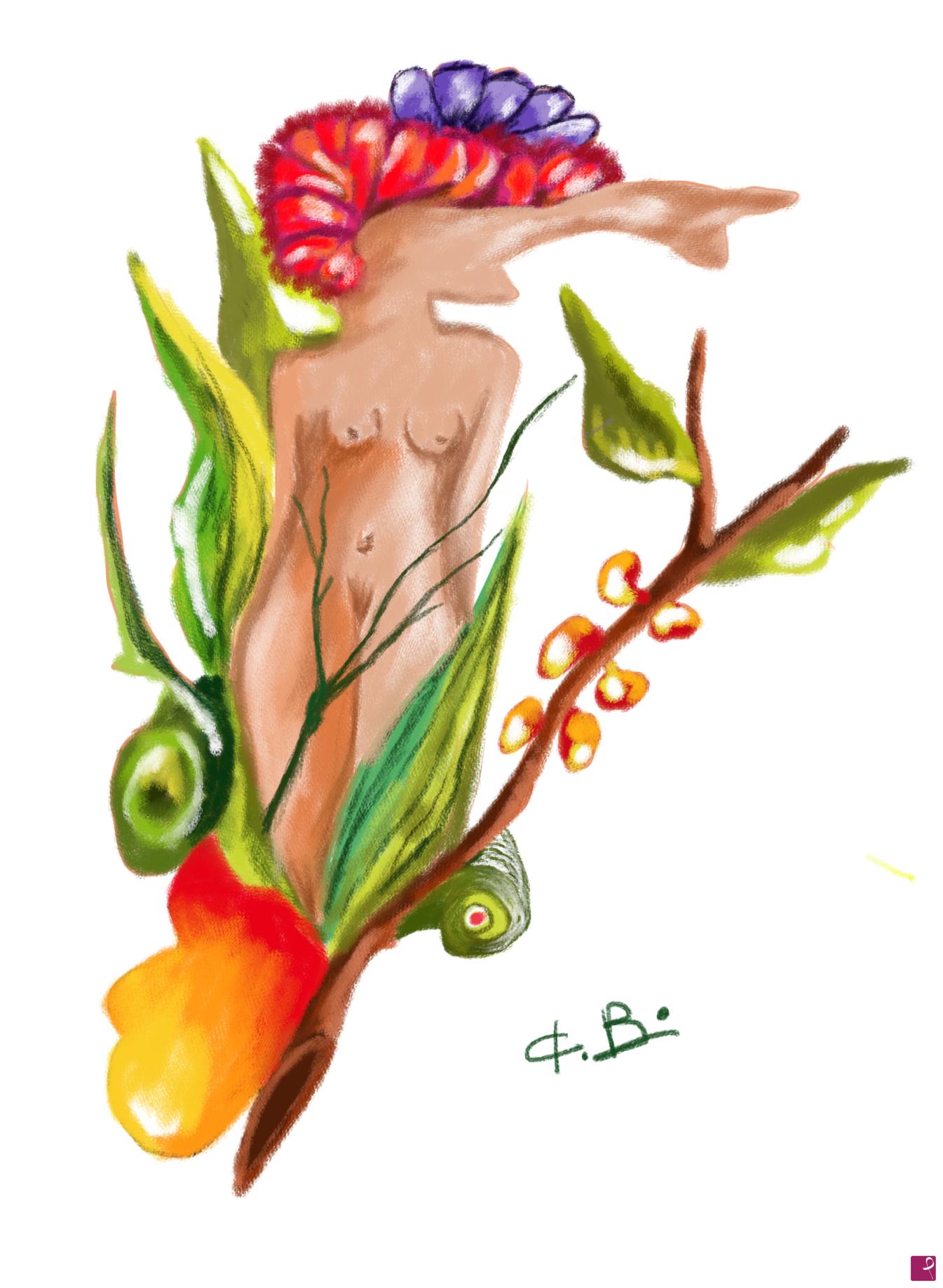 quadri in vendita online - I Fiori Surreali ( Serie ) 