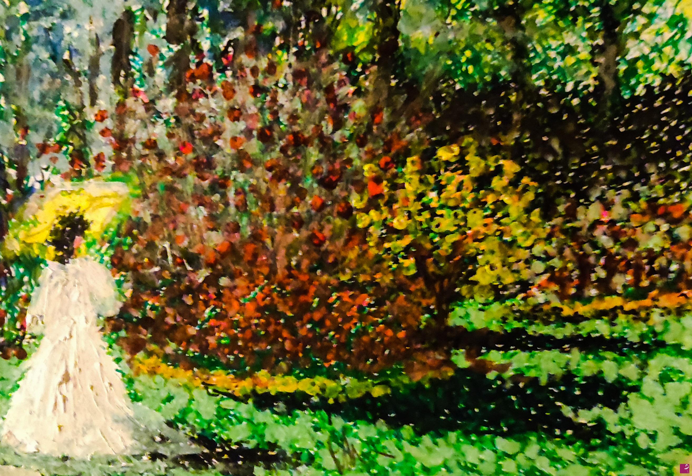 quadri in vendita online - I giardini di Monet. Puntinato 
