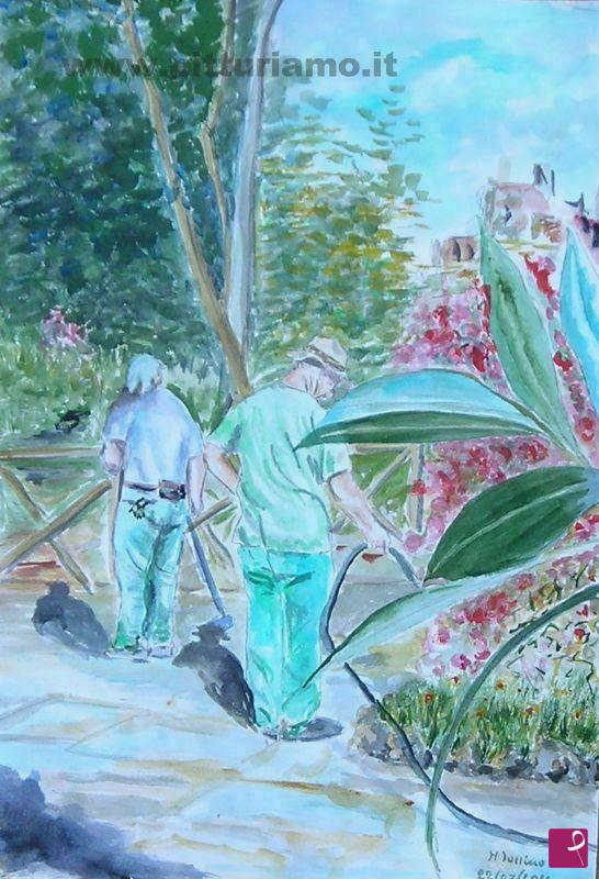 quadri in vendita online - I giardinieri